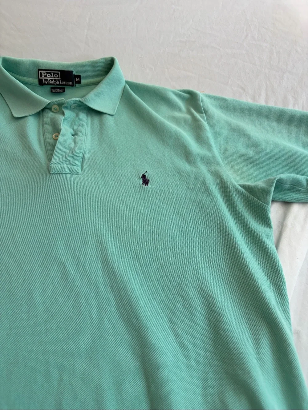 Ralph Lauren Men’s Mint Green Polo Shirt